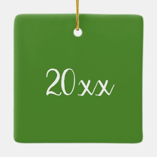 Watermeloenen voor de verkoop Bodega NYC-foto Keramisch Ornament (Achterkant)