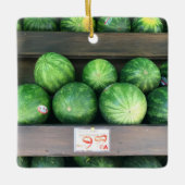 Watermeloenen voor de verkoop Bodega NYC-foto Keramisch Ornament (Voorkant)