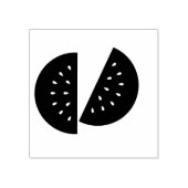 Watermeloenenzegel Rubberstempel (Afrduk)