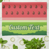 watermeloenhanddoek theedoek (Gevouwen)