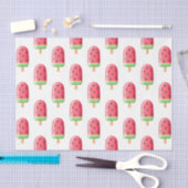 Watermeloenijsje (Ontwerp 41 Rode Serie) Tissuepapier (Craft)