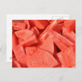 Watermeloenkaart Briefkaart (Voorkant / Achterkant)