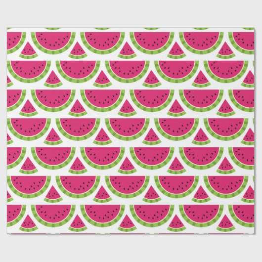 watermeloenkleur cadeaupapier (Vlak)