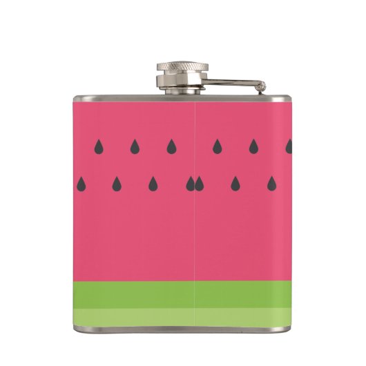 Watermeloenkolf Heupfles (Achterkant)