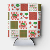 Watermeloenlapwerk Blikjeskoeler (Voorkant)