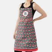 watermeloenmonogram schort (Insitu)