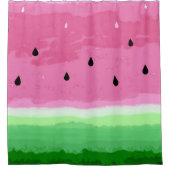 watermeloenontwerp douchegordijn (Voorkant)