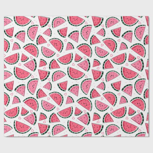Watermeloenpapier Cadeaupapier (Vlak)