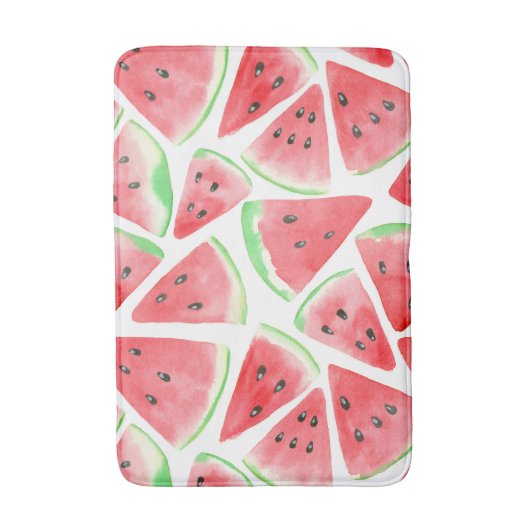 Watermeloenpatroon Badmat (Voorkant Verticaal)