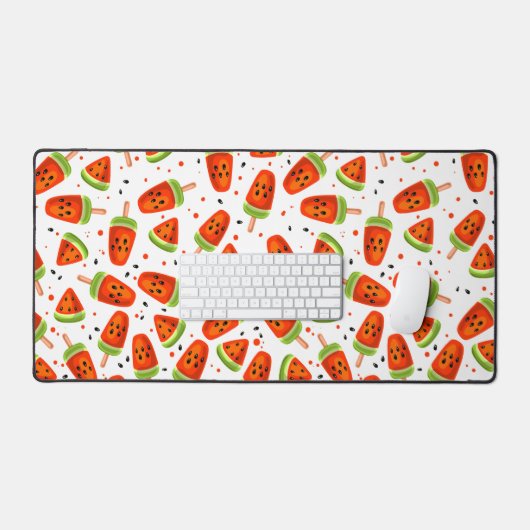Watermeloenpatroon Bureaumat (Keyboard & Muis)