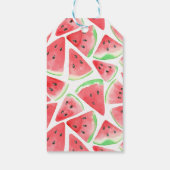 Watermeloenpatroon Cadeaulabel (Achterkant)