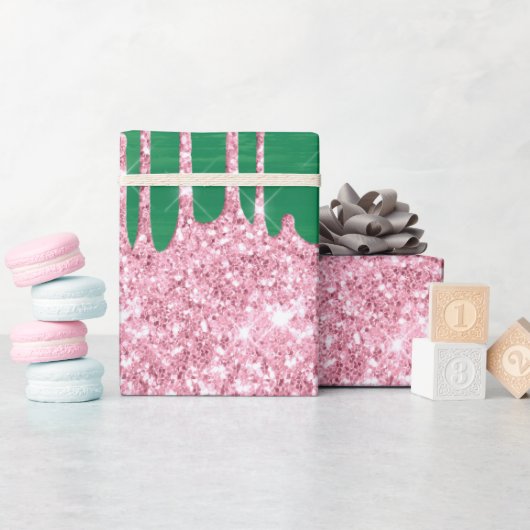 Watermeloenpatroon cadeaupapier (Baby Shower)