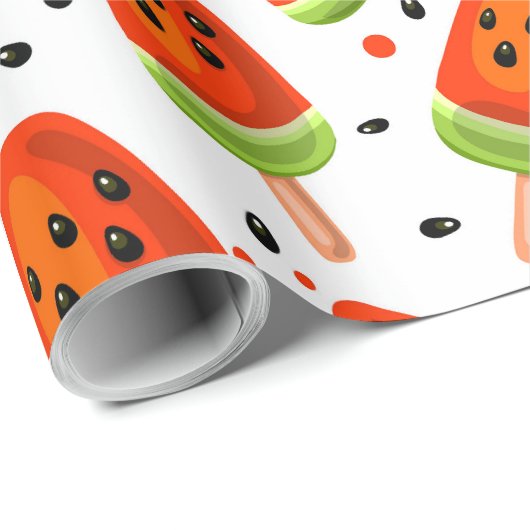 Watermeloenpatroon Cadeaupapier (Rol Hoek)