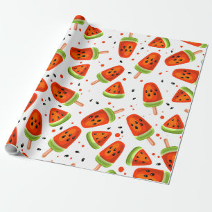 Watermeloenpatroon Cadeaupapier