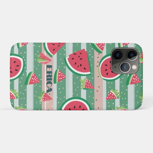  watermeloenpatroon Case-Mate iPhone case (Achterkant (horizontaal))