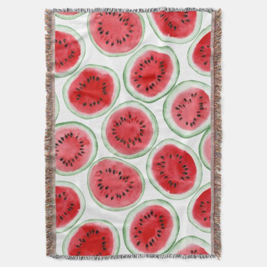 Watermeloenpatroon Deken (Voorkant Verticaal)