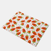 Watermeloenpatroon Deurmat (Schuin)