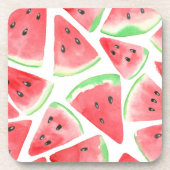 Watermeloenpatroon Drankjes Onderzetter (Voorkant)