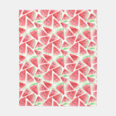 Watermeloenpatroon Fleece Deken (Voorkant)