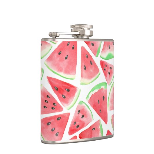Watermeloenpatroon Heupfles (Rechts)