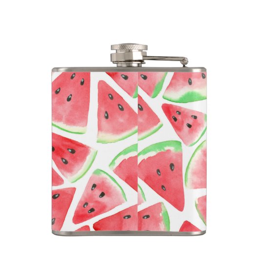Watermeloenpatroon Heupfles (Achterkant)