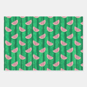 Watermeloenpatroon inpakpapier vel (Voorkant 3)