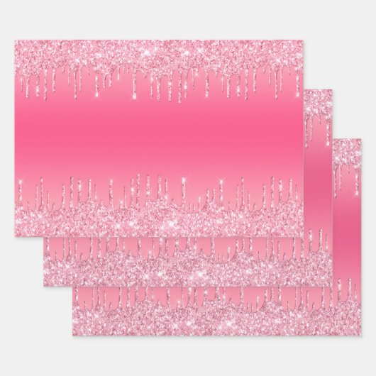 Watermeloenpatroon inpakpapier vel (Set)