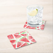 Watermeloenpatroon Kartonnen Onderzetters (Insitu)