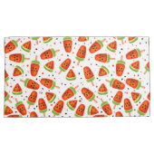 Watermeloenpatroon Kussensloop (Voorkant-Rechts)