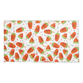 Watermeloenpatroon Kussensloop (Achterkant-Links)