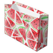 Watermeloenpatroon Large Cadeautasje (Voorkant Gekanteld)