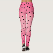 Watermeloenpatroon leggings (Achterkant)