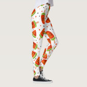 Watermeloenpatroon Leggings (Rechts)