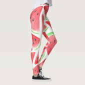 Watermeloenpatroon Leggings (Rechts)