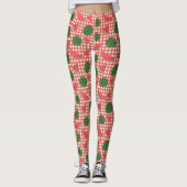 Watermeloenpatroon Leggings (Voorkant)