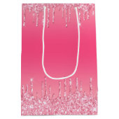 Watermeloenpatroon medium cadeauzakje (Achterkant)