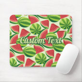 Watermeloenpatroon Muis Pad Muismat (Met muis)