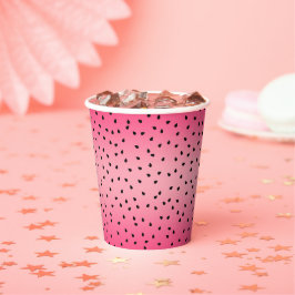 Watermeloenpatroon papieren bekers