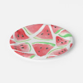 Watermeloenpatroon Papieren Bordje (Gekanteld)