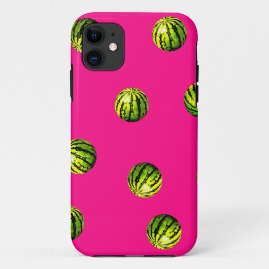 watermeloenpatroon roze Case-Mate iPhone case (Achterkant)