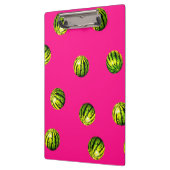 watermeloenpatroon roze klembord (Links)