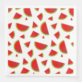 Watermeloenpatroon Servet (Voorkant)