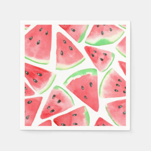 Watermeloenpatroon Servet
