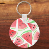 Watermeloenpatroon Sleutelhanger (Voorkant)