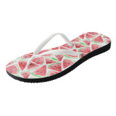Watermeloenpatroon Teenslippers (Schuin)