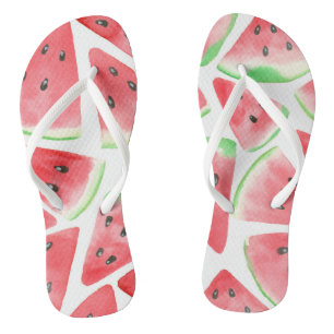 Watermeloenpatroon Teenslippers