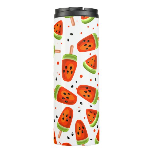 Watermeloenpatroon Thermosbeker (Achterkant)