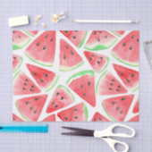 Watermeloenpatroon Tissuepapier (Craft)