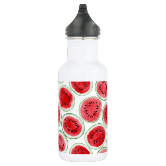Watermeloenpatroon Waterfles (Rechts)