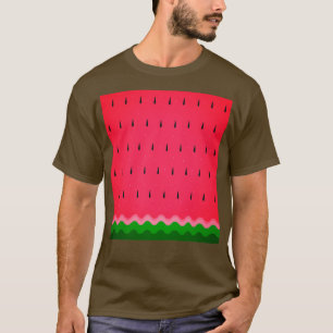 Watermeloenpatroon Zomer Fruit Voedsel T-shirt